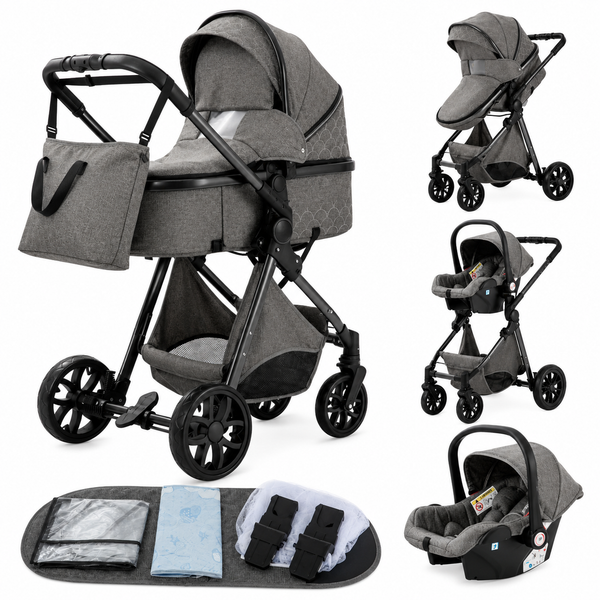 Poussette 3 en 1 | Luxe