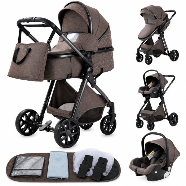 Poussette 3 en 1 | Luxe