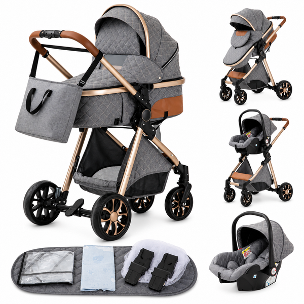 Poussette 3 en 1 | Luxe